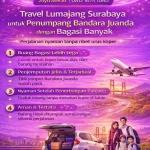 travel lumajang juanda surabaya dengan bagasi banyak zoy travel