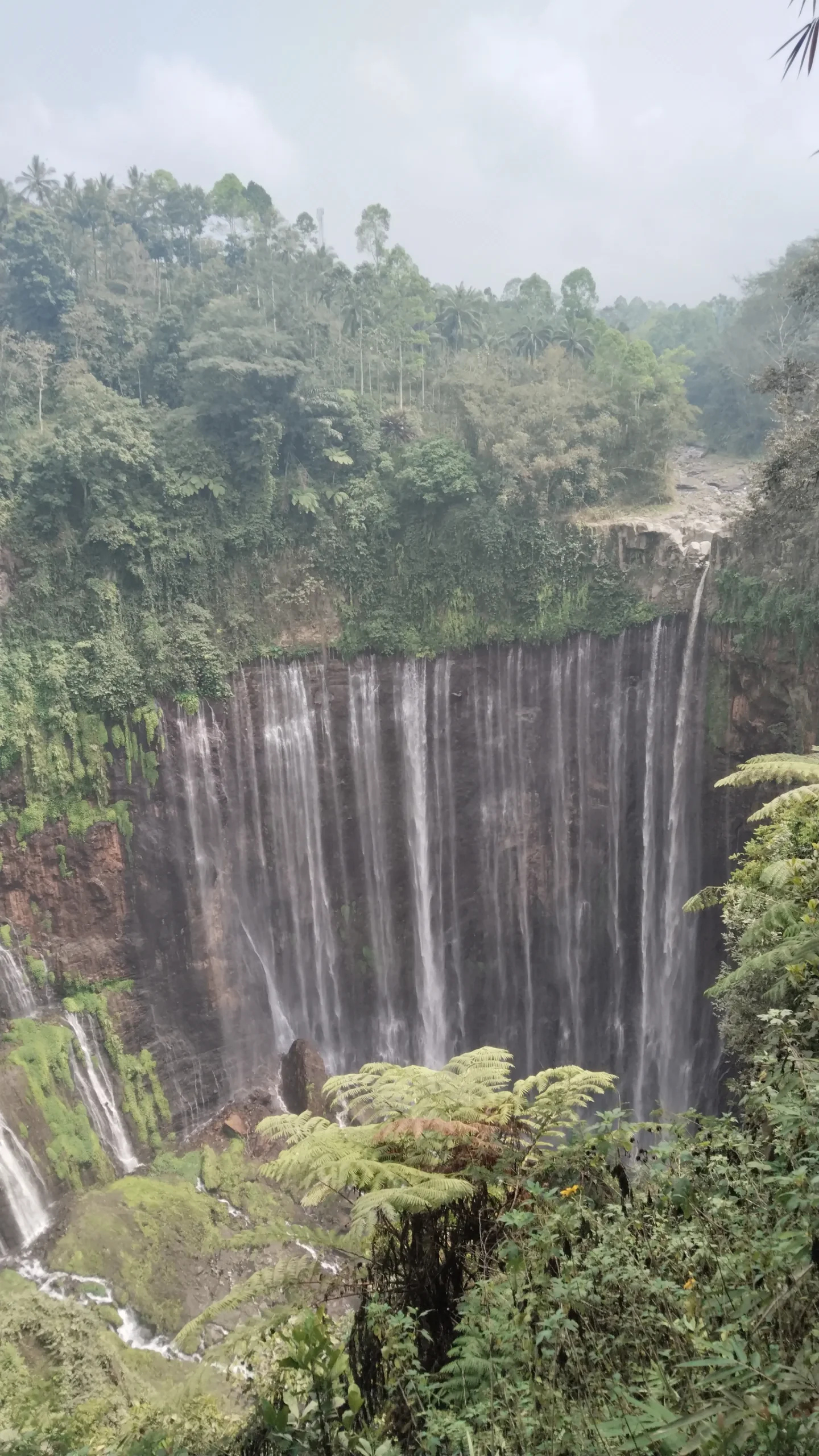 Tumpak Sewu Waterfall Panoramic