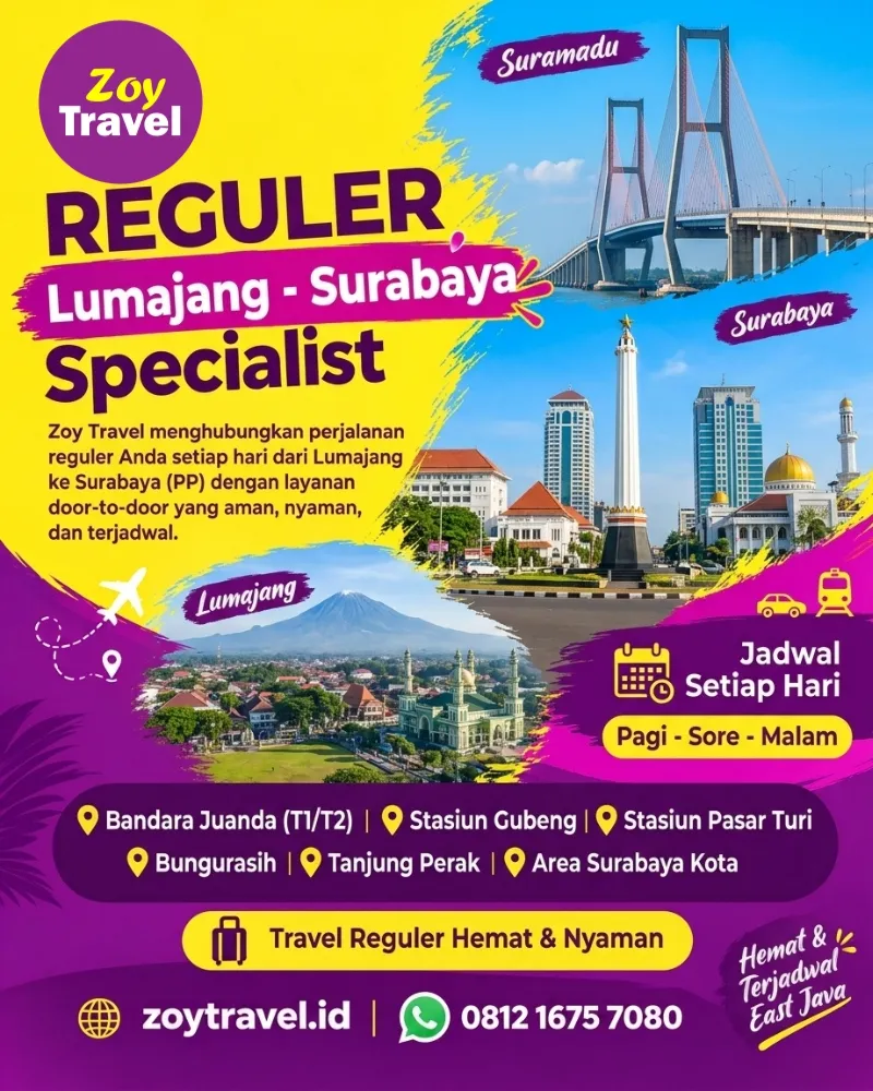 travel lumajang surabaya, travel lumajang juanda